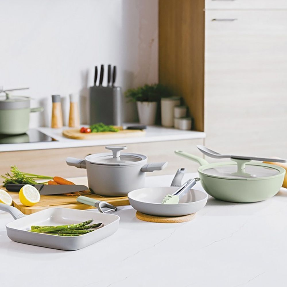 Каструля з антипригарним покриттям BergHOFF Leo Balance Sage, 24 см, 5,5 л, 5,5л, 24 см