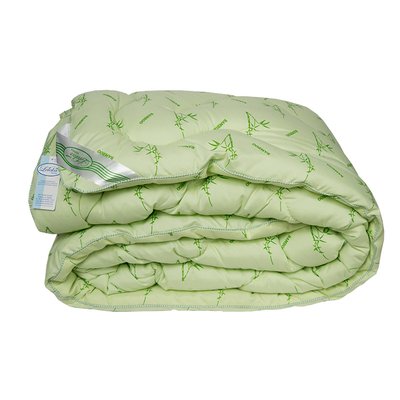 Одеяло Лелека "Бамбук" гипоаллергенное, Микрофибра 100%, бамбуковое волокно, 140х205см, микрофибра, микрофибра, Полуторное, 1,10