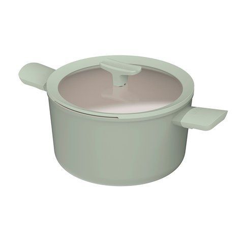 Каструля з антипригарним покриттям BergHOFF Leo Balance Sage, 24 см, 5,5 л, 5,5л, 24 см