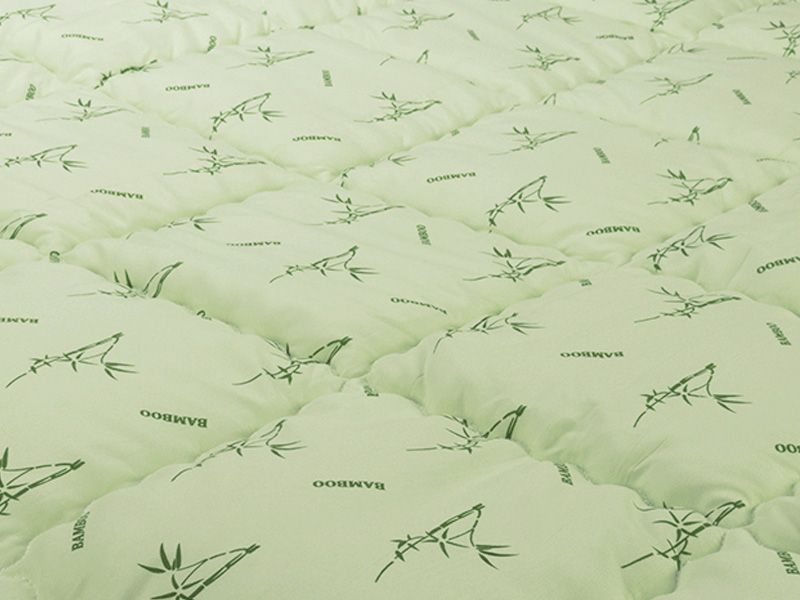 Одеяло Лелека "Бамбук" гипоаллергенное, Микрофибра 100%, шерсть, 172x205см, микрофибра, микрофибра, Двуспальное, 1,40