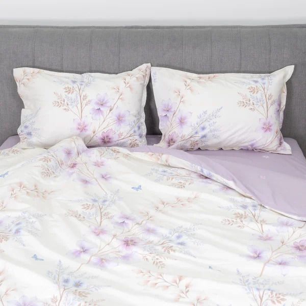 Постільна білизна Сатин люкс Tiare 222, Двоспальний, Бавовна 100%, 230х240 см., 1, 2, 175х210 см., 50х70 (+2см окантовка), сатин люкс