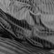 Постільна білизна Dom Cotton Сатин Страйп Чорний, Полуторний, Бавовна 100%, 150х220 см., 1, 2, 145х210 см., 50х70 (+4см окантовка), сатин Stripe
