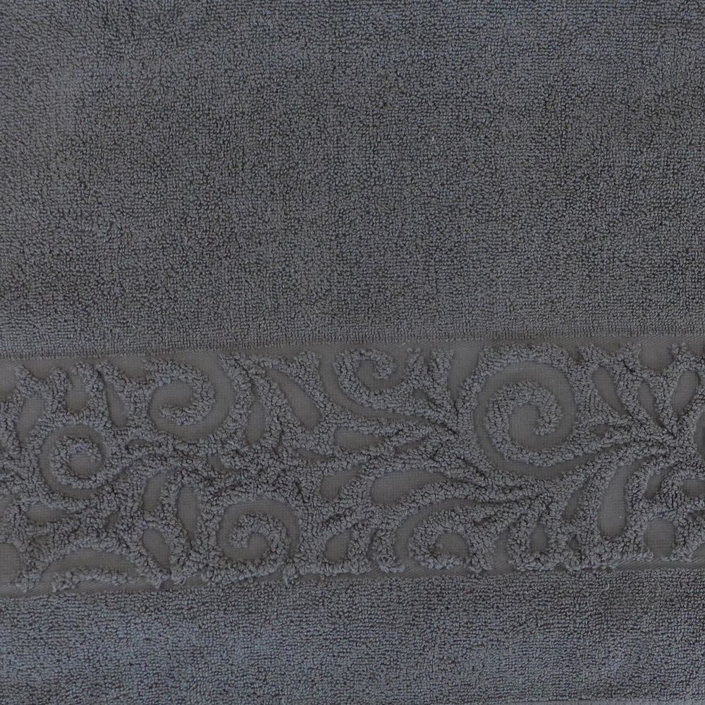 Полотенце махровое Aisha Provans графитовое 70х140 см, 500г/м2 (5041), Хлопок 100%, 70х140 см, 500 г/м.кв., для бани