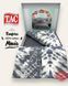 Постільна білизна ранфорс TAC Mavis Blue євро, Євро, Бавовна 100%, 240х260 см., 1, 2, 200х220 см., 50х70 см, ранфорс, 142 TC, Фірмова картонна коробка