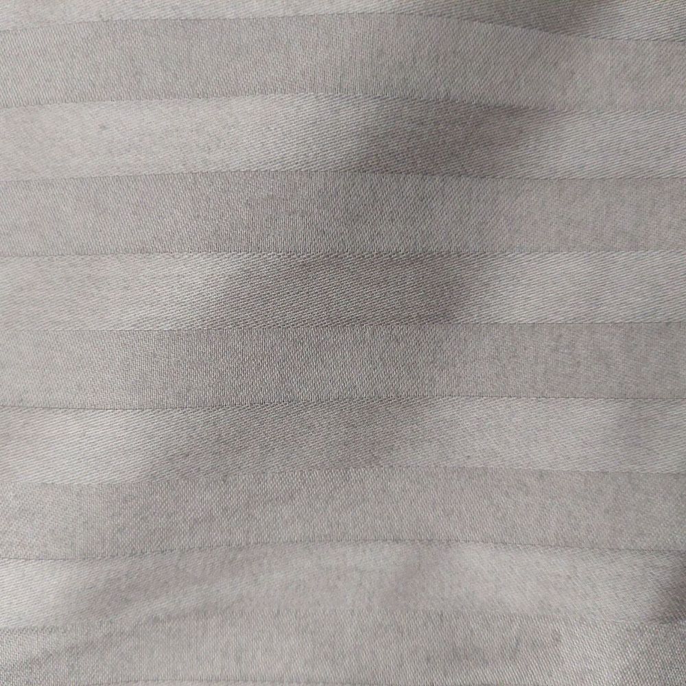 Постельное белье Dom Cotton Сатин Страйп Серый 2, Евро, Хлопок 100%, 220х240 см., 1, 2, 200х220 см., 50х70 (+4см окантовка), сатин Stripe