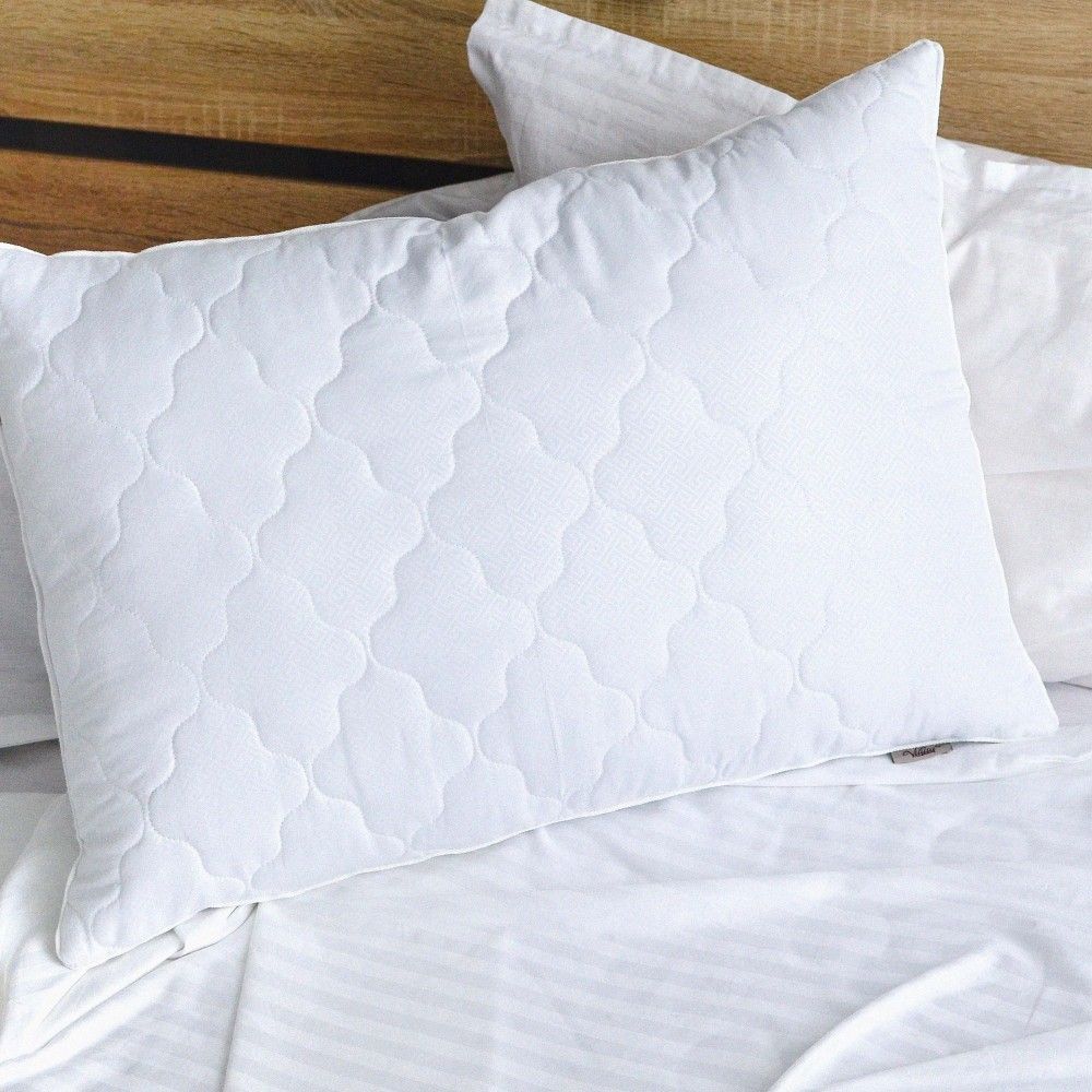 Подушка  Viluta стеганная мікрофібра, Мікрофібра 100%, силіконізоване волокно, 40х60 см, мікрофібра, для сну