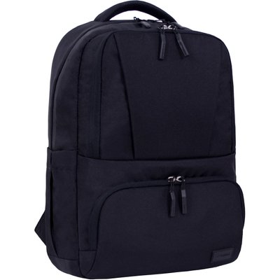 Рюкзак для ноутбука Bagland STARK чорний (0014366), 45 x 33 x 15 см, Ткань 600D W/R, чоловічий, Для ноутбука, 22л, 0.78, Ортопедическая, 14"