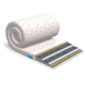 Тонкий матрас Usleep SleepRoll Extra Linen, латексированный хлопок, 70х190 см, микрофибра жаккард, Безпружинный (Топпер), 8 см, Средний / Жесткий