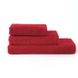 Полотенце ТМ Lotus Отель - Красный, Хлопок 100%, 70х140 см, 420 г/м.кв., для бани
