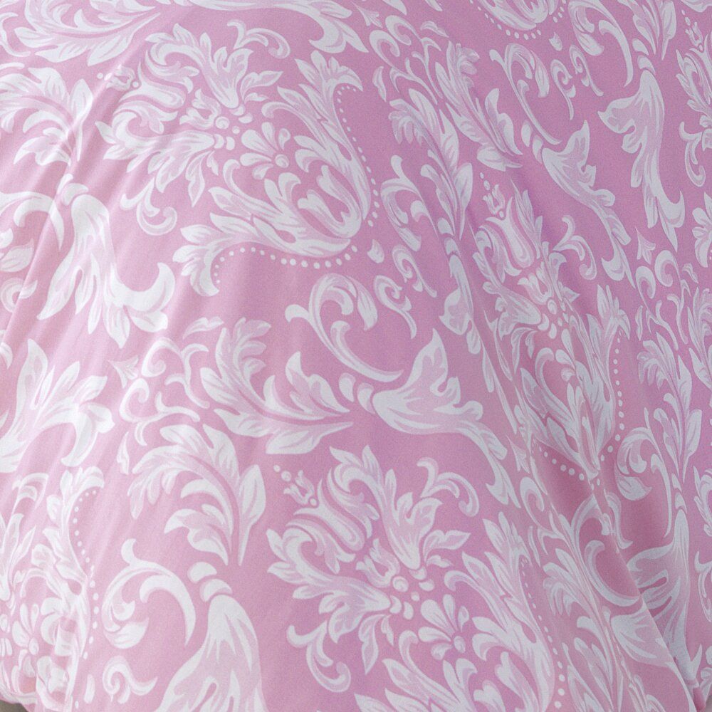 Постельное белье Issimo Caren Pink (Pembe) ранфорс, Полуторный, Хлопок 100%, 160х240 см., 1, 1, 160х220 см., 50х70 см, ранфорс