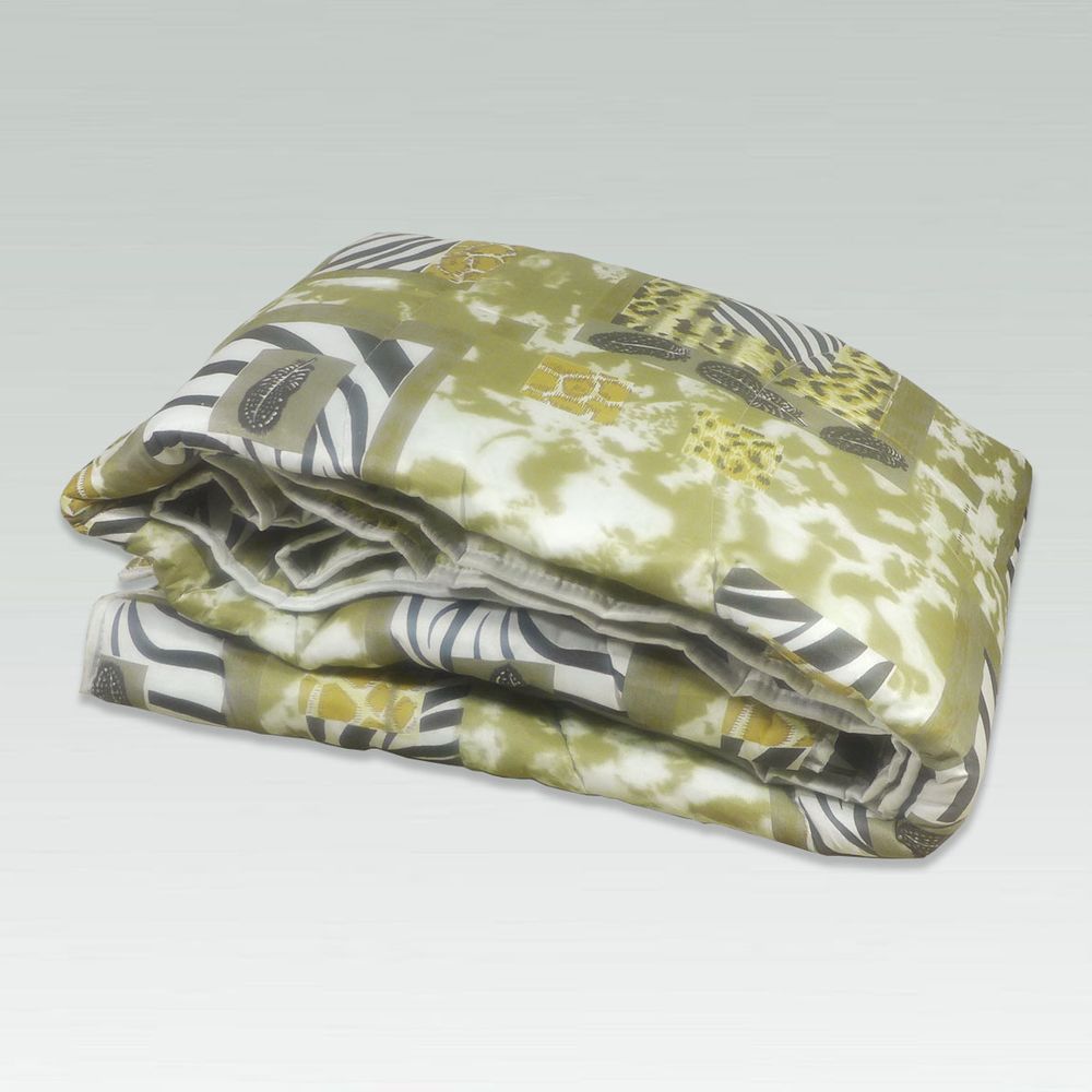 Одеяло Viluta полуторное стеганое демисезонное, полиэстер, Полиэстер 100%, cиликонизированное волокно, 140х205 см, полиэстер, полиэстер, 230 г/м2, Полуторное