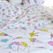 Дитяча постільна білизна в ліжечко ранфорс Вілюта 108, Дитячий, Бавовна 100%, 100х150 см., 1, 1, 105х145 см., 40х60 см, ранфорс, У ліжечко