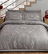 Постельное белье TAC Louvre Grey Сатин-Delux, Евро, Хлопок 100%, 240х260 см., 1, 4, 200х220 см., 50х70, 50х70 (+5см), сатин люкс, 300 TC, Фирменная картонная коробка