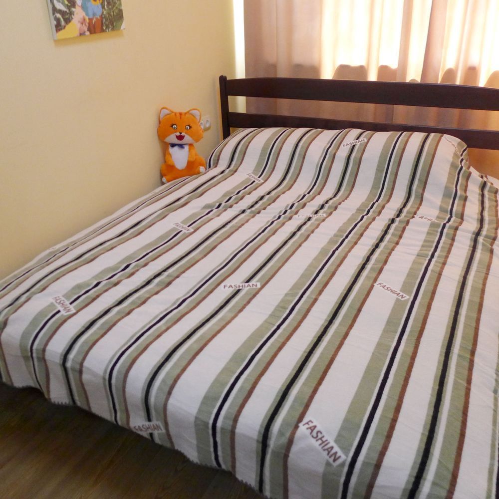 Покрывало из мягкой микрофибры Colorful Home двухслойное 200x220 см, рукавичка 04, Полиэстер 100%, 200х220 см, микрофибра, Евро, Покрывало