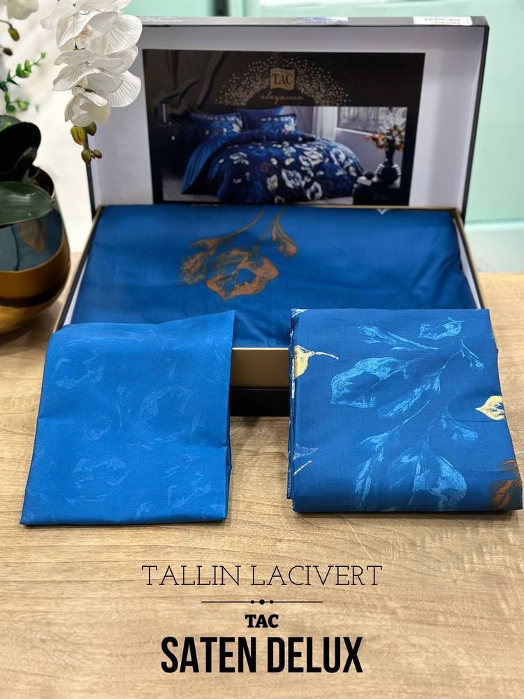 Сімейний комплект TAC Tallin Blue Сатин-Delux