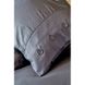 Постельное белье сатин - Infinity gri 2019-1 серый ТМ Karaca Home, Евро, Хлопок 100%, 160х200х30 см на резинці, 1, 4, 200х220 см., 50х70 см, сатин