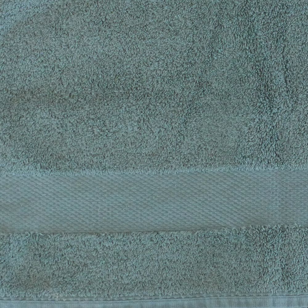 Полотенце махровое Aisha зеленое 50х90 см, 500г/м2 (1023), Хлопок 100%, 50х90 см, 500 г/м.кв., для лица