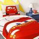 Подростковый комплект Disney TAC Cars Lightning Ранфорс /простынь на резинке 100х200х25см, Подростковый, Хлопок 100%, 100х200х25 см на резинці, 1, 1, 160х220 см., 50х70 см, ранфорс, 142 TC, Фирменная картонная коробка