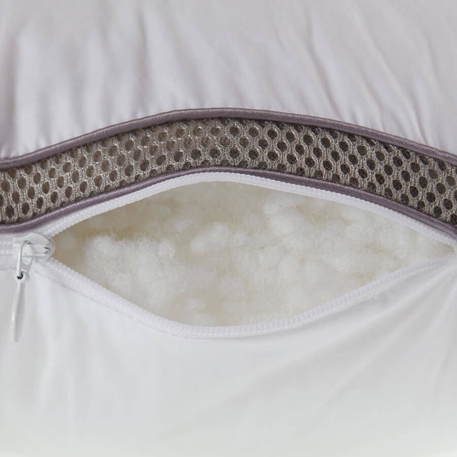 Подушка Penelope 50x70см Silent Sleep антиаллергенная, Хлопок 100%, антиаллергенное волокно, 50х70см, хлопок, для сна, 1,10
